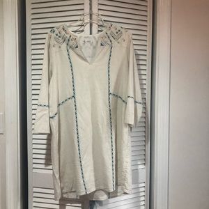 Carve design swim cover up/tunic